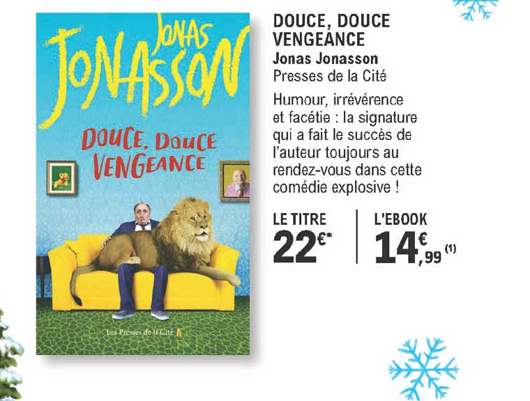 Douce, Douce Vengeance - Jonas Jonasson