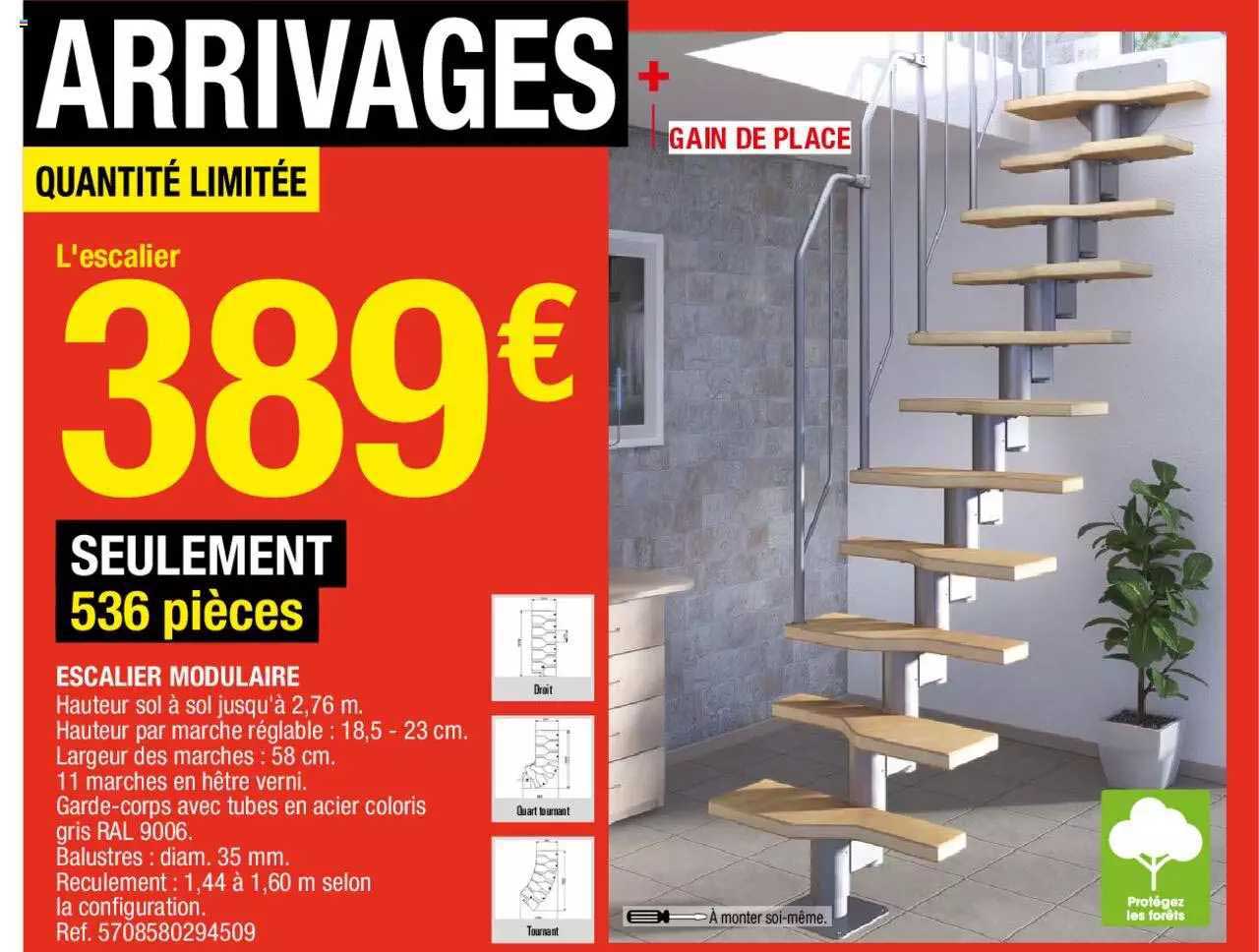 escalier modulaire