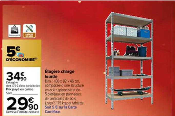 étagère charge lourde