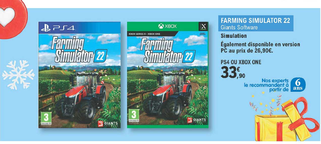 farming simulator 22 ps4 ou xbox one