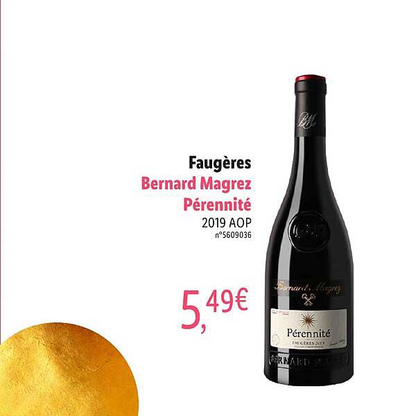 faugères bernard magrez pérennité 2019 aop