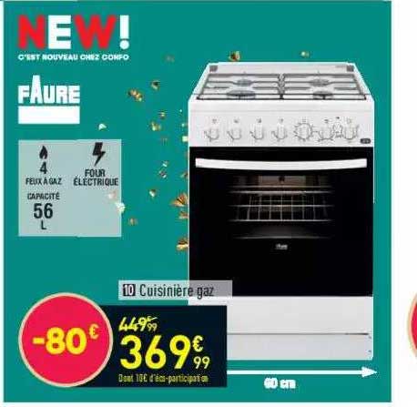 Faure Cuisinière Gaz