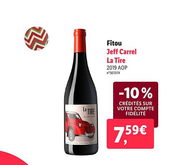 fitou jeff carrel la tire 2019 aop