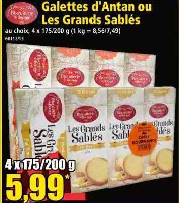 gallettes d'antan ou les grans sablés