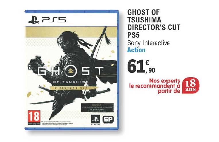 ghost of tsushima director's cut ps5