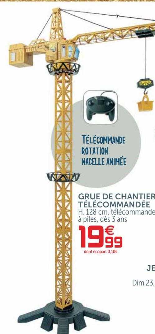 Grue De Chantier Télécommandée