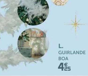 guirlande boa