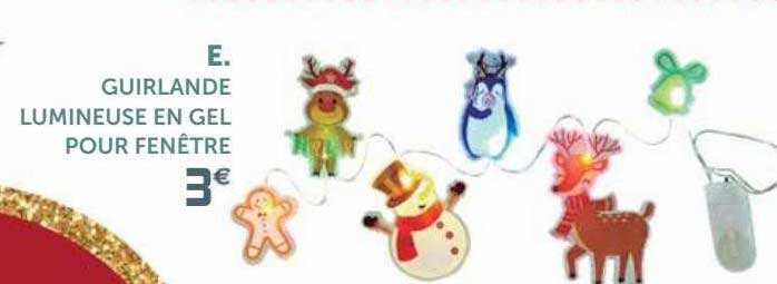 Guirlande Lumineuse En Gel Pour Fenêtre