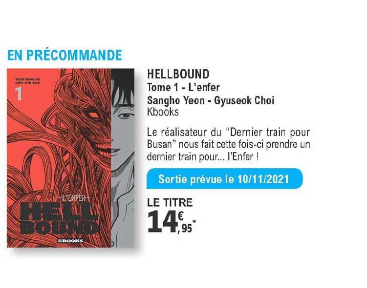 hellbound - tome 1 - l'enfer - sangho yeon - gyuseok choi kbooks
