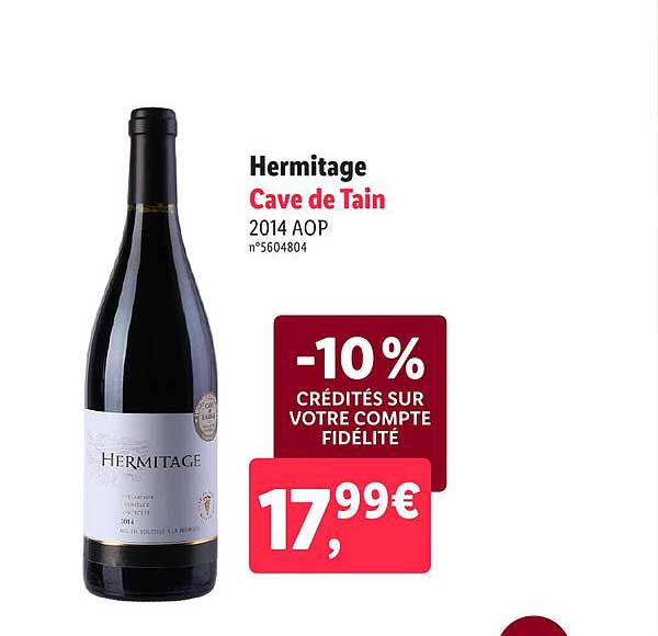 hermitage cave de tain 2014 aop