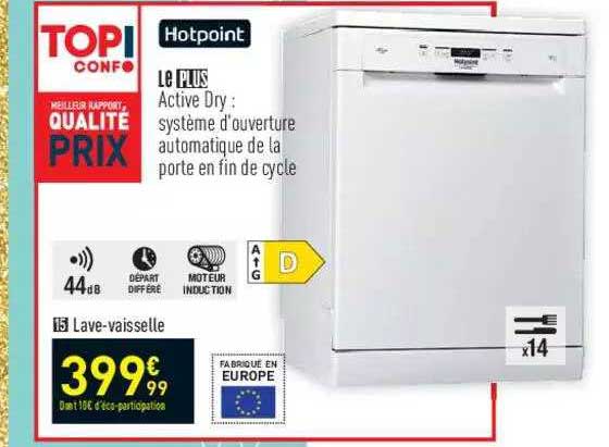 hotpoint lave-vaisselle