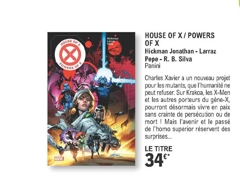 house of x - powers of x hickman jonathan - larraz pepe - r. b. silva