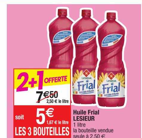 huile frial lesieur