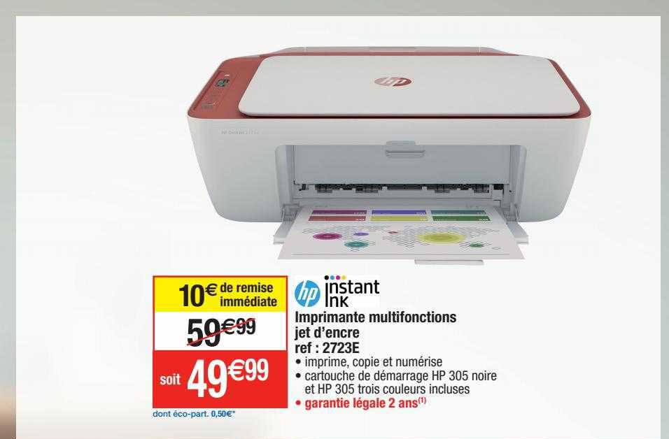 Imprimante Multifonctions Jet D'encre Hp
