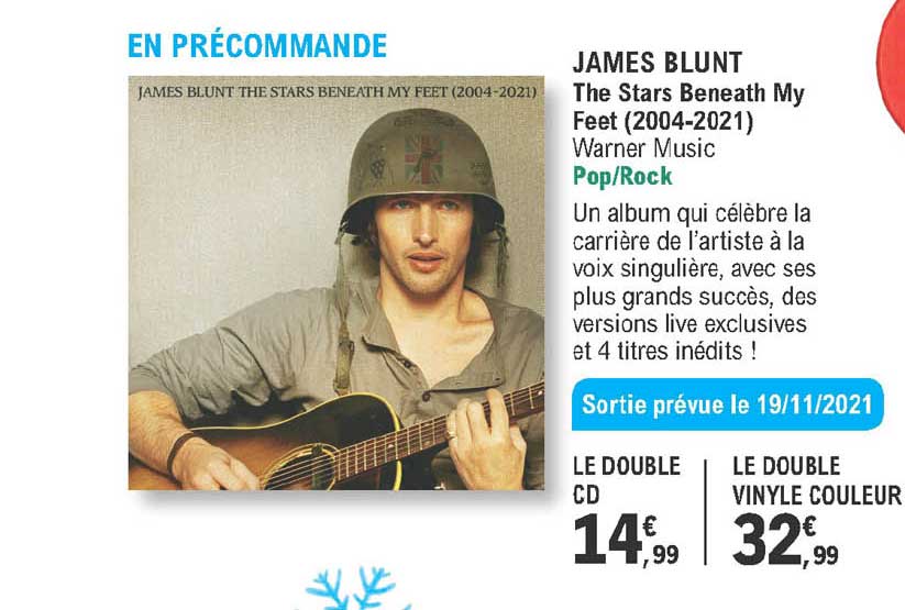 james blunt - the stars beneath my feet (2004-2021)