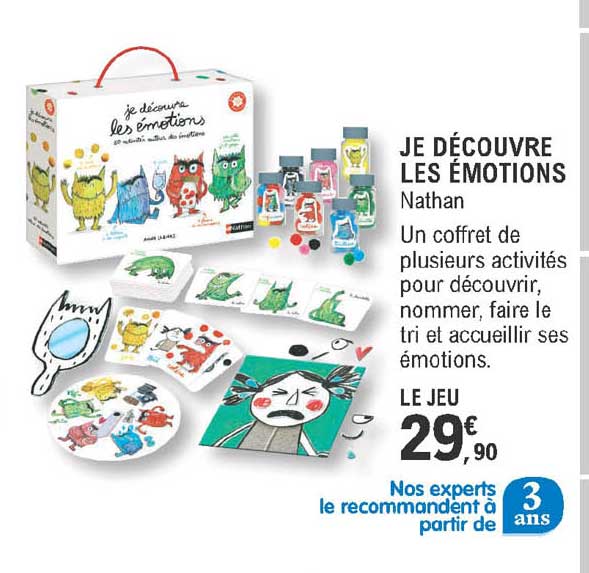 je découvre les émotions - nathan