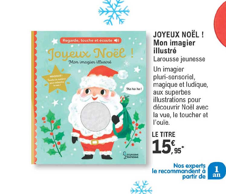 joyeux noël ! mon imagier illustré