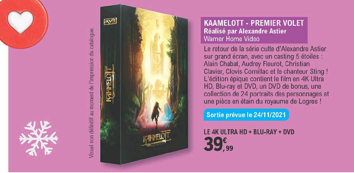 kaamelott - premier volet réalisé par alexandre astier