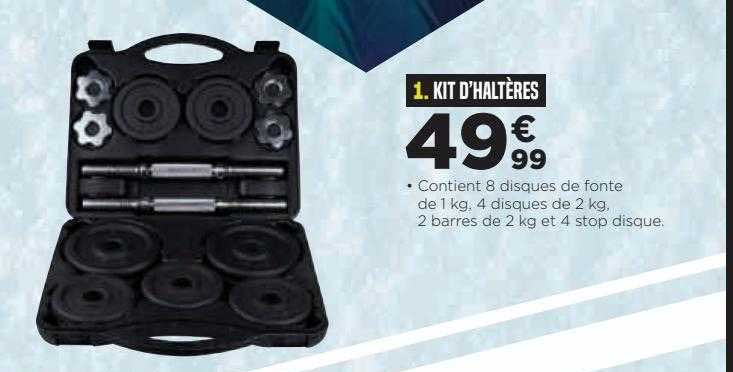 kit d'haltères