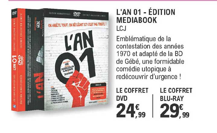 l'an 01 - édition mediabook
