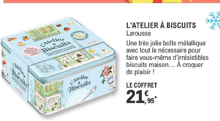 l'atelier à biscuits - larousse