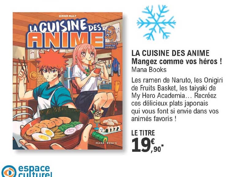 la cuisine des animé - mangez comme vos héros ! man books