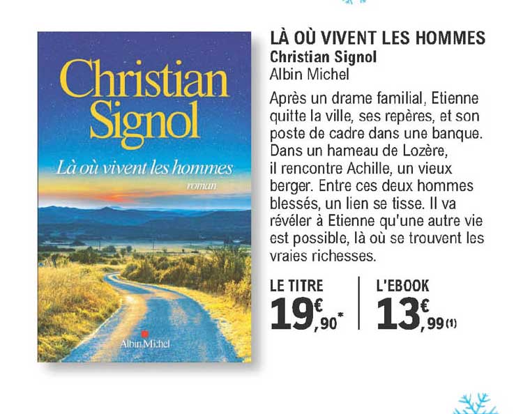 là où vivent les hommes - christian signol