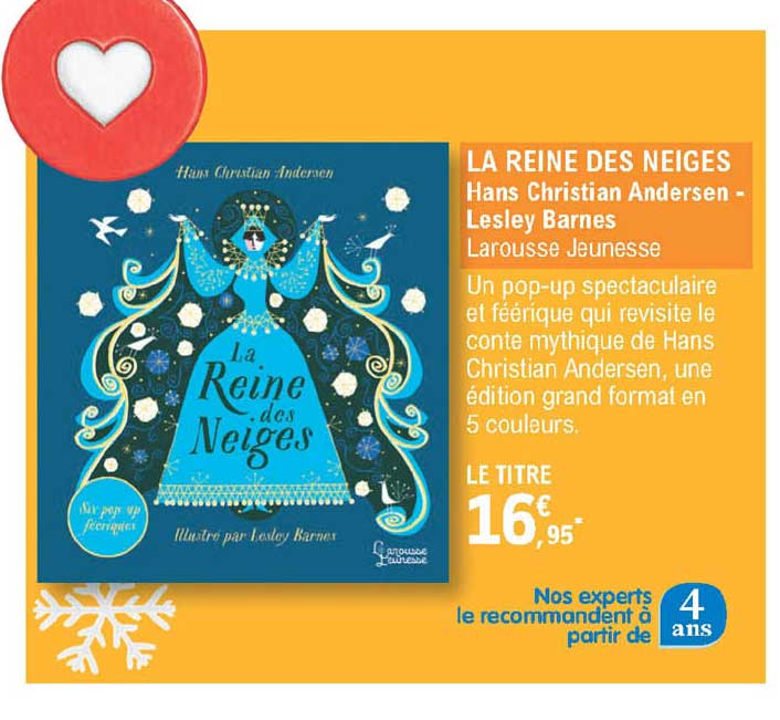 la reine des neiges - hans christian andersen - lesley barnes