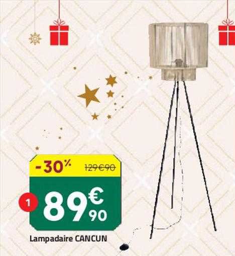 lampadaire cancun
