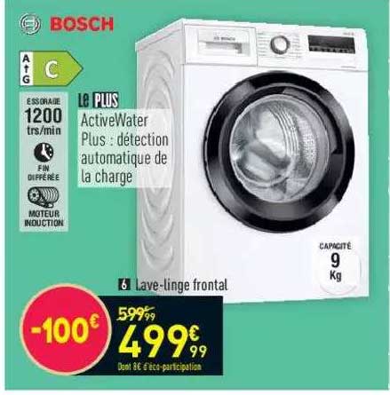 lave-linge frontal bosch