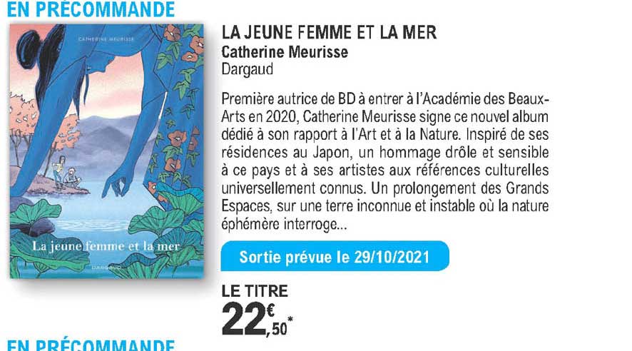 le jeune femme et la mer - catherine meurisse