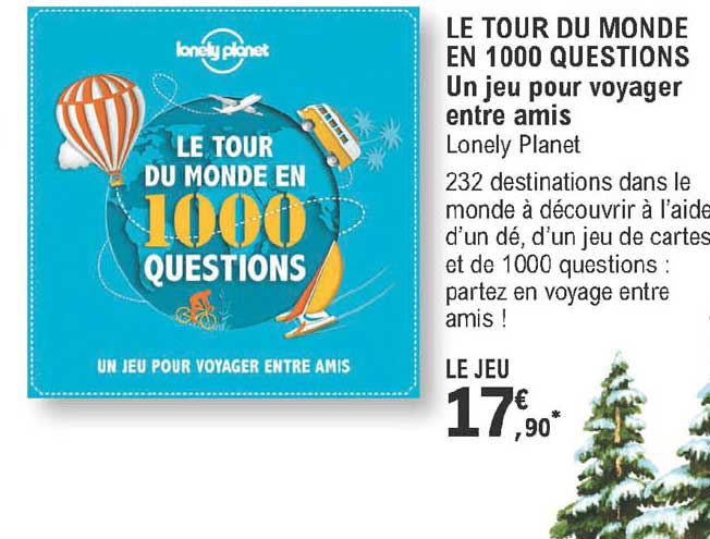 le tour du monde en 1000 questions - un jeu pour voyager entre amis