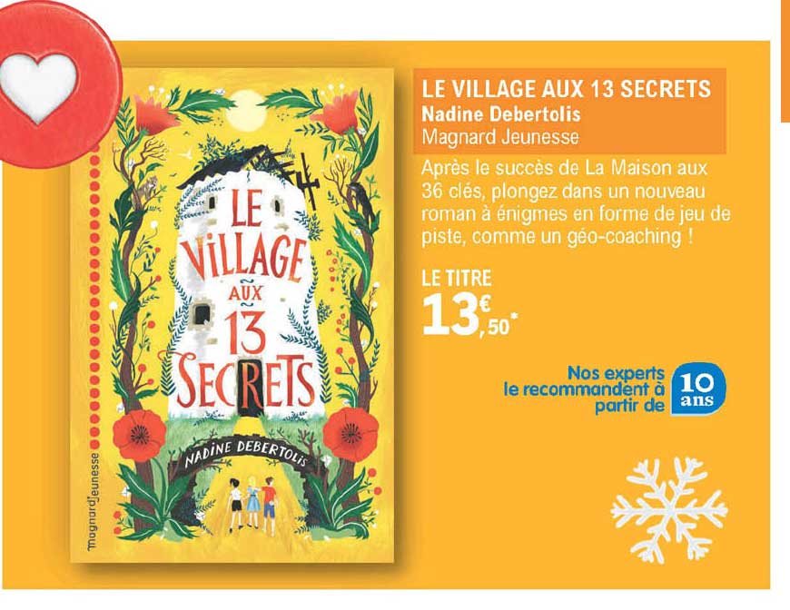 le village aux 13 secrets - nadine debertolis