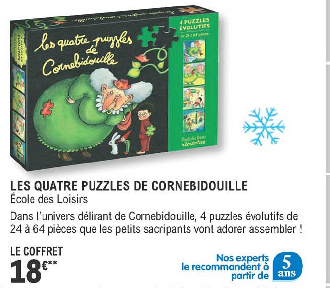 les quatre puzzles de cornebidouille