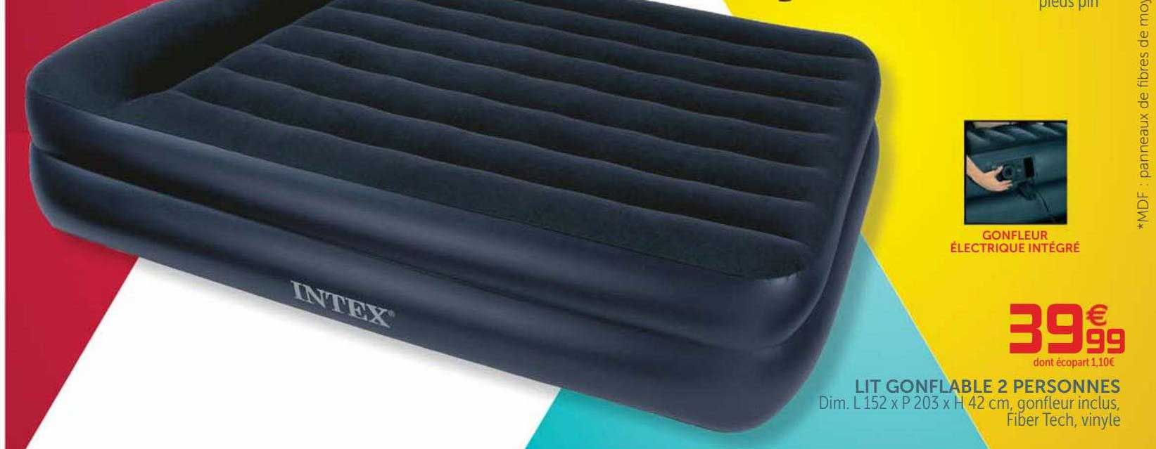 Lit Gonflable 2 Personnes