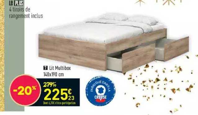 lit multibox 140x190 cm