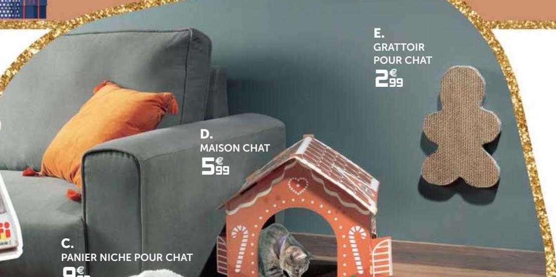 maison chant, panier niche pour chat, grattoir pour chat