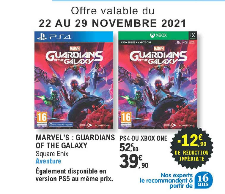 marvel's : guardians of the galaxy