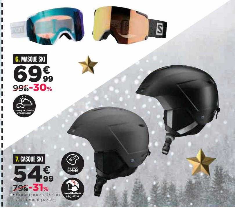 masque ski casque ski