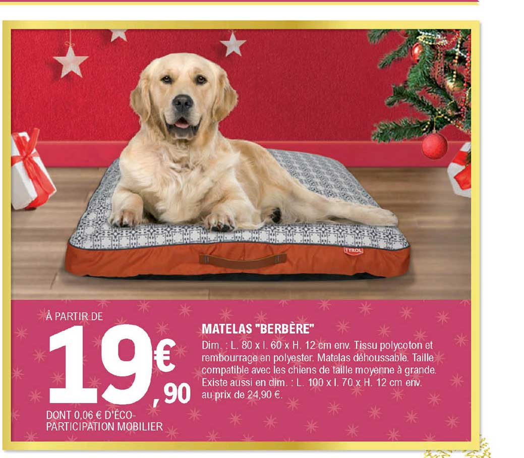 Matelas "berbère"