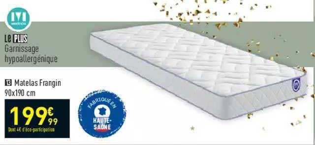 matelas frangin 90x190 cm