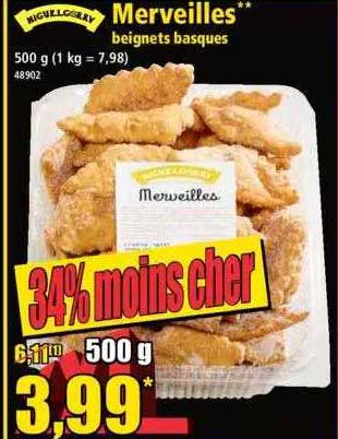 merveilles beignets basques