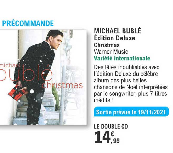 michael bublé - édition deluxe christmas