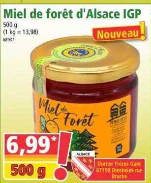 Miel De Forêt D'alsace Igp