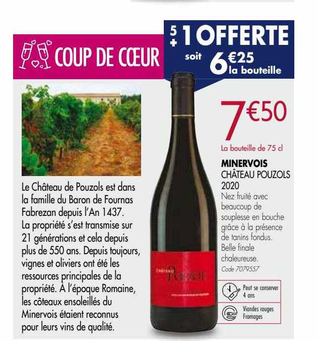 Minervois Château Pouzols 2020