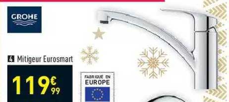 mitigeur eurosmart grohe
