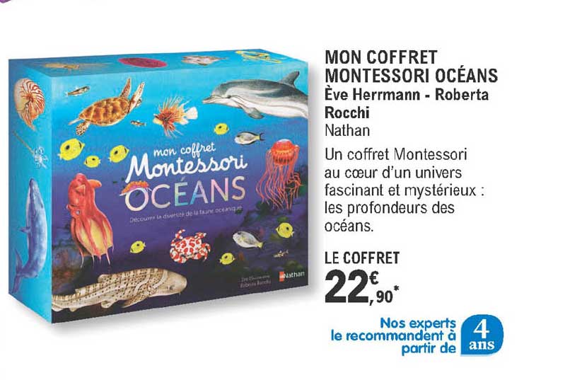 mon coffret montessori océans - ève herrmann - roberta rocchi