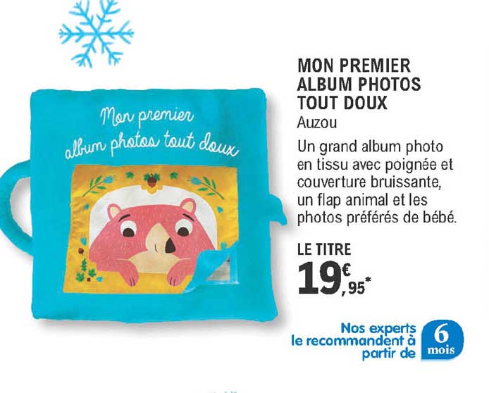 mon premier album photos tout doux