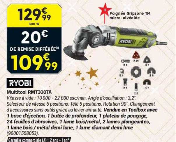 Multitool Rmt300ta Ryobi