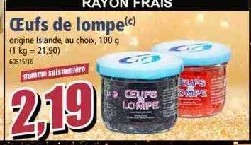 oeufs de lompe